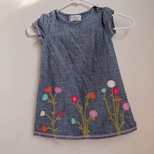 Adventure Way By Copper Key Denim Girls Dress -  Col: Blue Size: 3T